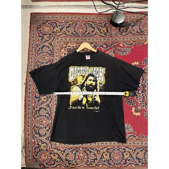Vintage Cactus Jack Mankind  Black T Shirt Size XL - Picture 6 of 7